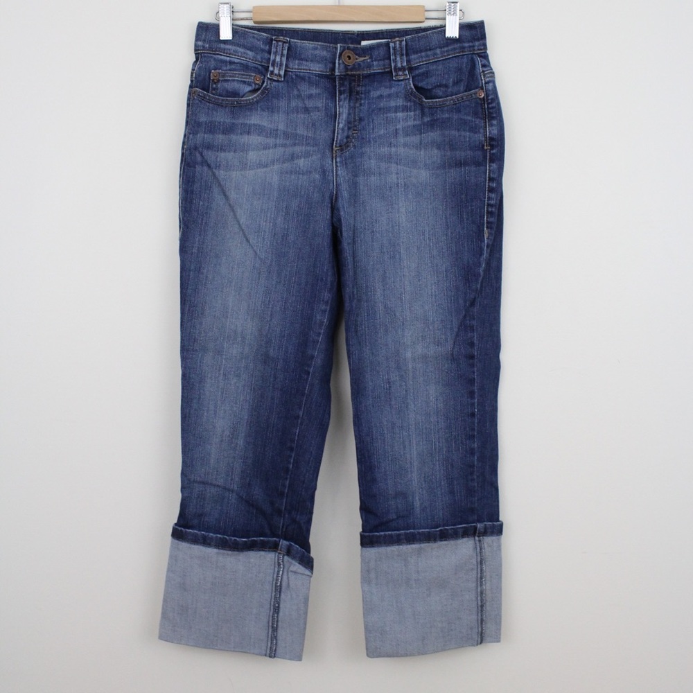 DKNY Light Wash Mid-Rise Denim Soho Bootcut Jeans